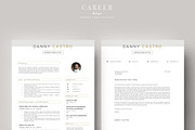 Modern Resume & Coverletter Template, a Resume Template by careerboutique (Thumbnail 3 of 6)