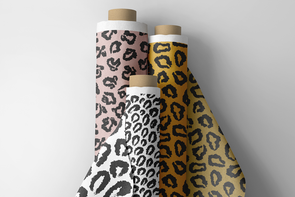 8 Leopard Seamless Patterns Vector, a Pattern Graphic by Kat Anti (Photo 5 of 7)
