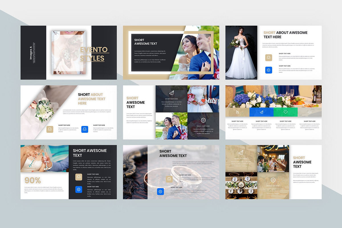 [PPTX] Wedding PowerPoint Template, a Presentation Template by litoondev (Photo 5 of 8)