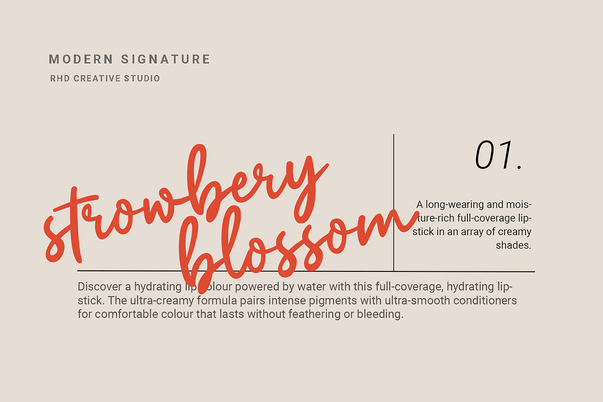 Casual Flow - Modern Signature Font, a Handwritten Font by RHD Creative Studio (Photo 4 of 8)