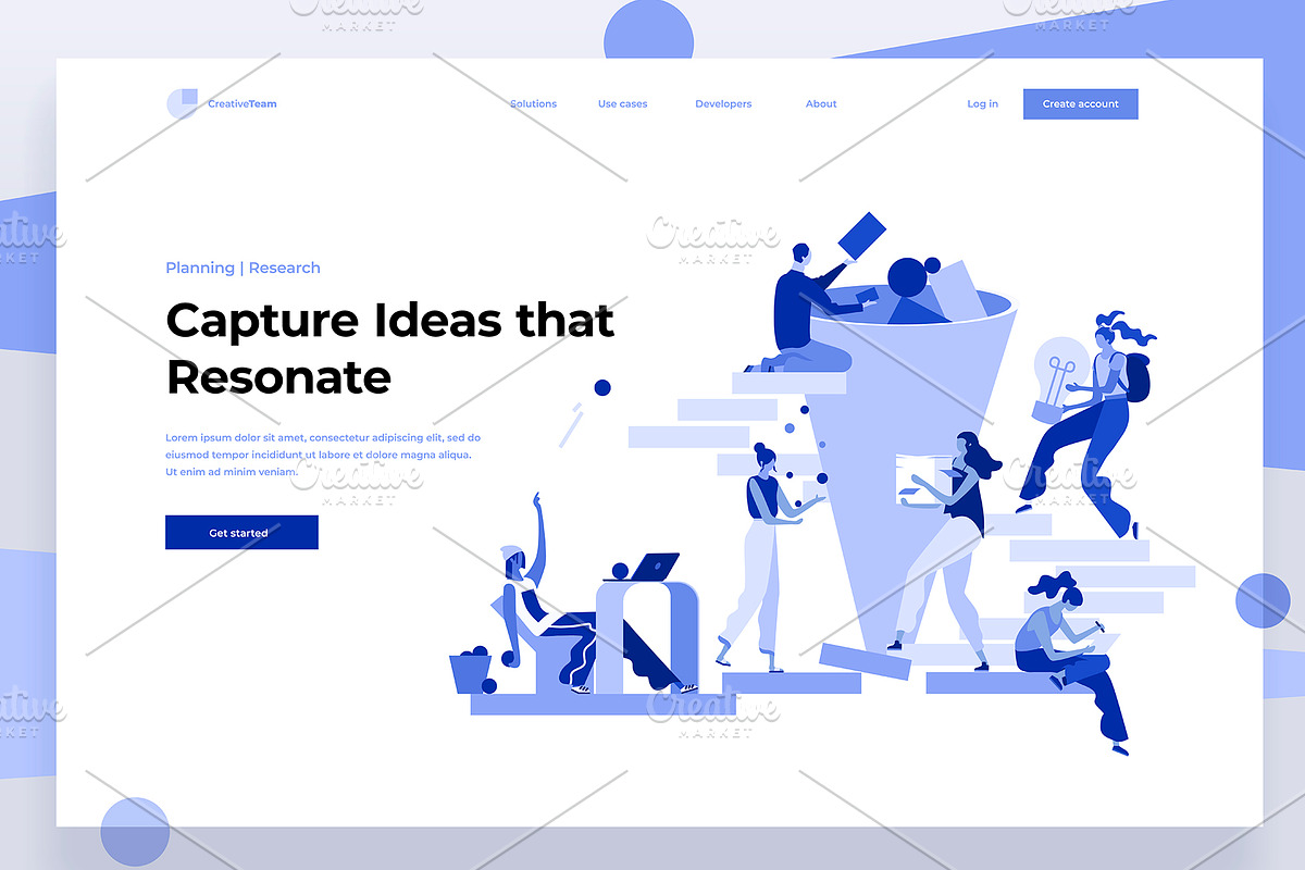 Web Illustration Pack, an iPhone Mockup by Formfrom (Photo 12 of 14)