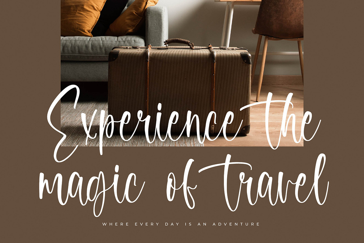 Satherly Modern Handwritten Font, a Script Font by Letterena Studios Script (Photo 7 of 15)