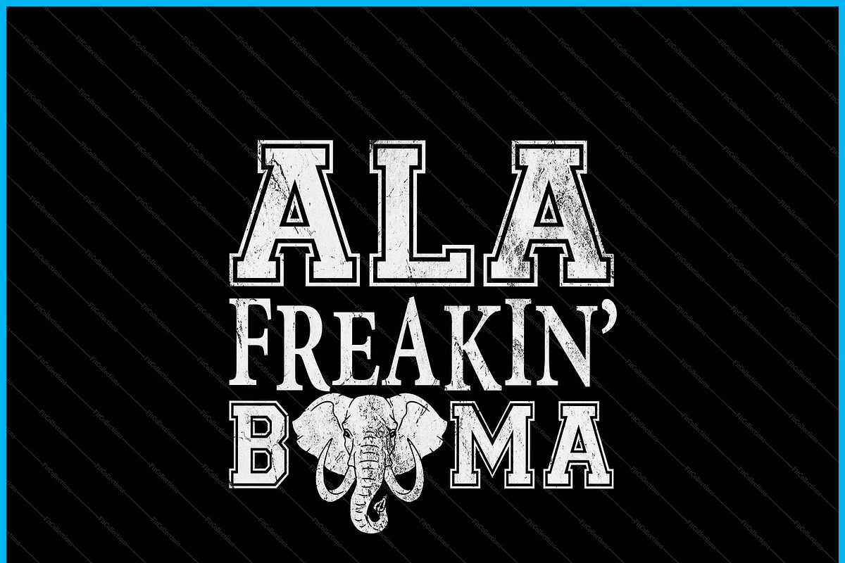 Retro Bama Vintage Alabama Ala SVG, a Graphic by Creativeusart (Photo 2 of 4)