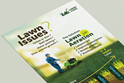 Lawn Aeration Flyer Canva Template, a Flyer Template by Trot (Thumbnail 1 of 5)