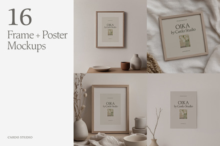 OIKA Frame Mockup Bundle