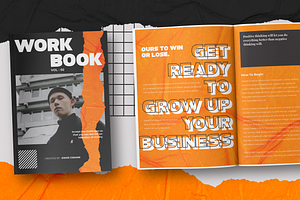 Work Book - Magazine Template