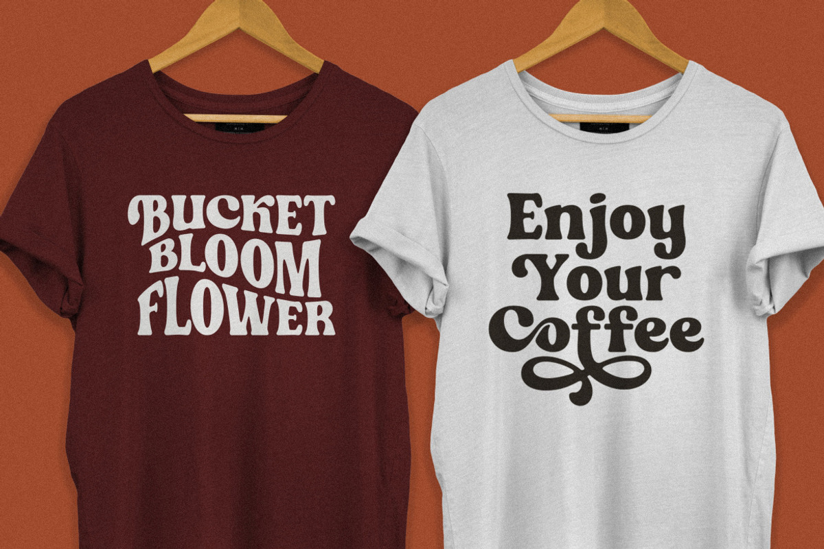 Shine Coasty - Retro Serif Font!, a Serif Font by HansCo Studio (Photo 6 of 9)