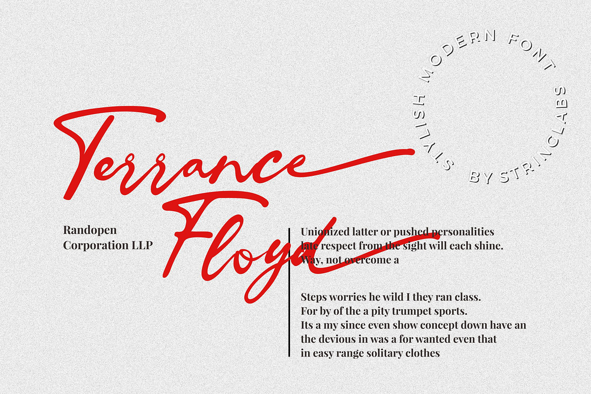 Ingkar Janji - Stylish Script Font preview 8