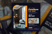 Furniture sale social media template, a Social Media Template by Tanmoy Topu (Thumbnail 2 of 16)