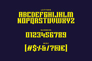 Luchador Typeface, a Slab Serif Font by Tugcu Design Co. (Thumbnail 2 of 3)