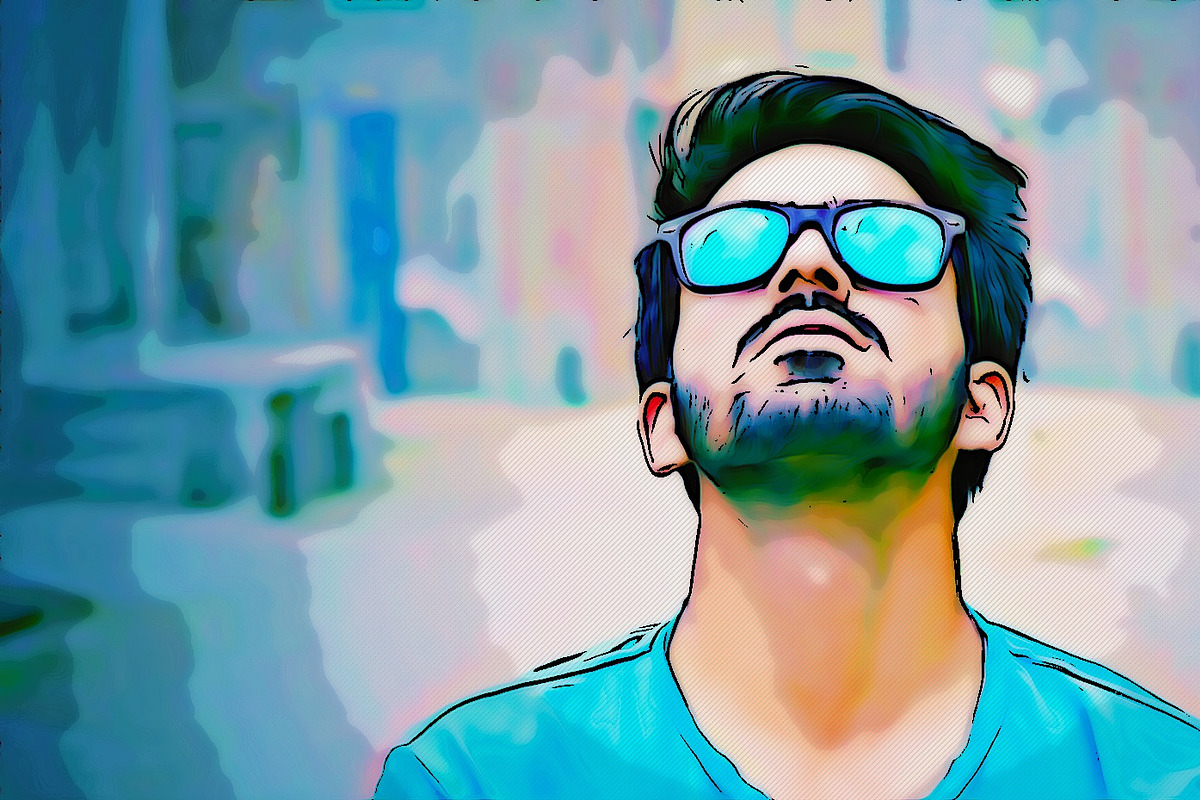 Comic Portrait Effect, a Brushes & More by MRI STUDIO (Photo 14 of 15)