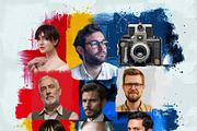 Portrait Art Photo Effect Template, an Action Add-On by Photoshop Action (Thumbnail 9 of 18)