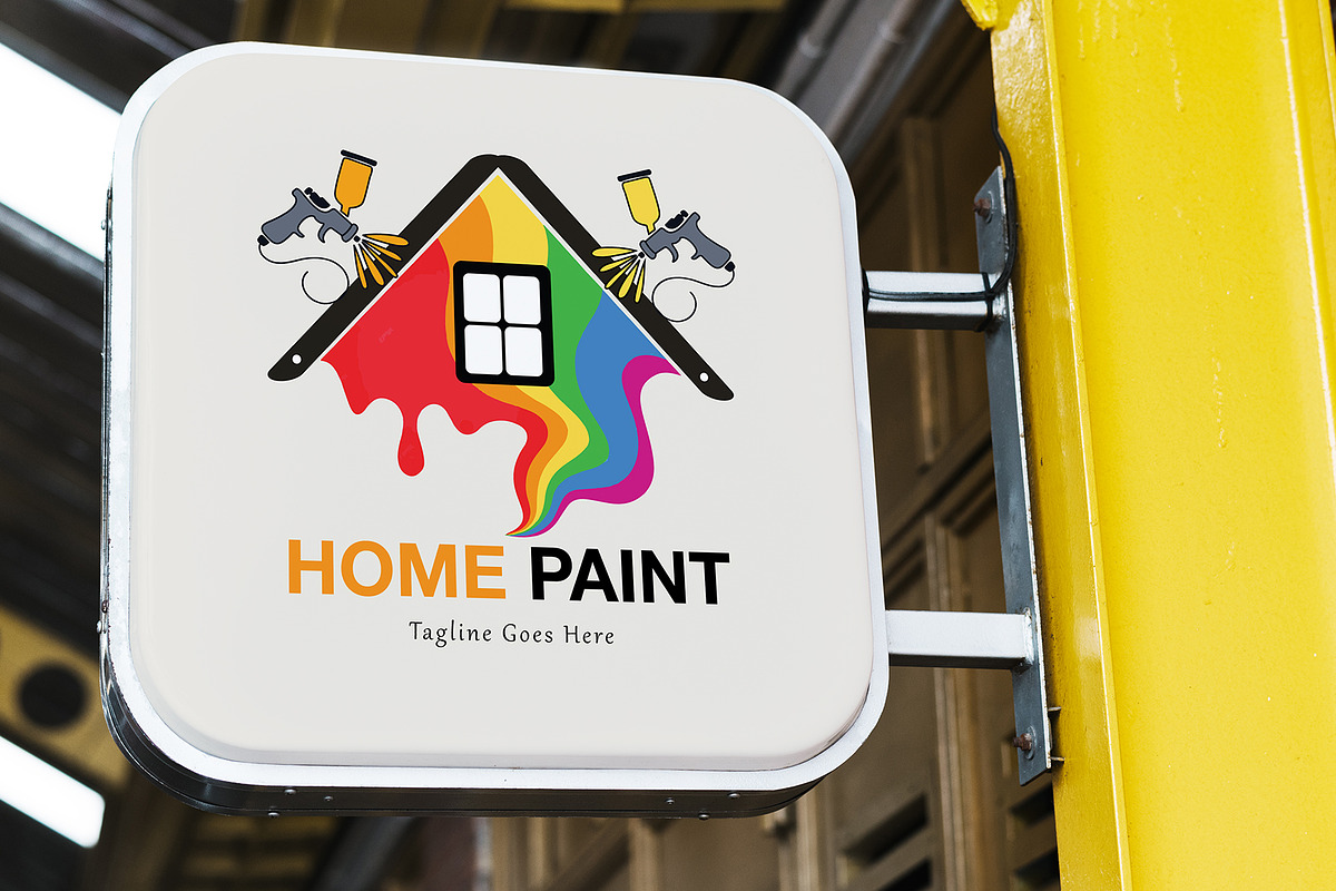Painting Company Logo Collection, a Branding & Logo Template by YUDesignStore (Photo 6 of 16)