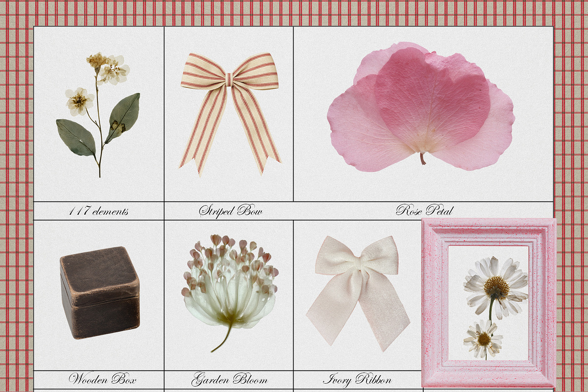 Cottage Keepsakes: Vintage Scrapbook, an Object Graphic by Purple (Photo 5 of 13)