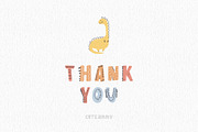 Cute Dinosaur clipart & ABC, an Object Graphic by Cuteanny Design (Thumbnail 5 of 5)