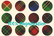 Christmas Plaid - Seamless Diagonal, a Pattern Graphic by Northern Whimsy Design (Thumbnail 3 of 3)