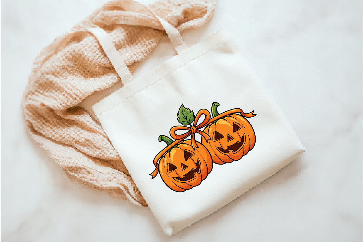 Halloween Pumpkin png, an Illustration by Watercolor design (Photo 3 of 3)