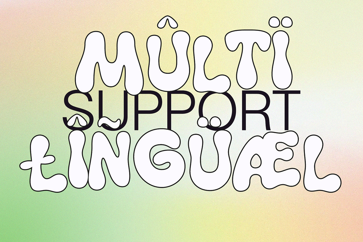 Boyers – Bubble Font, a Handwritten Font by Craft Supply Co. (Photo 6 of 8)