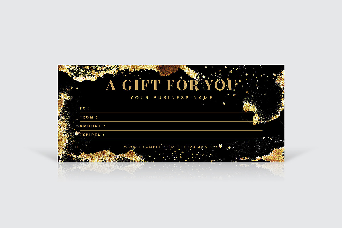 Gift Voucher Template, a Card Template by Amit Debnath (Photo 6 of 6)