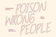 CS Agenda Dashed, a Handwritten Font by Craft Supply Co. (Thumbnail 6 of 8)