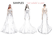 Straight Poses Expanded Pack Female, a Person Illustration by Art by Lin (Thumbnail 7 of 8)