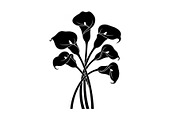 Black Lily Flower Vector Bundle, an Illustration by Designs_River (Thumbnail 29 of 51)