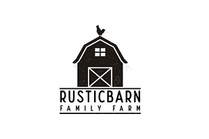 Vintage Rustic Grunge Barn Farm Logo