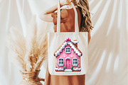 Pink Christmas Clipart, an Illustration by Pixels.Craft (Thumbnail 5 of 7)