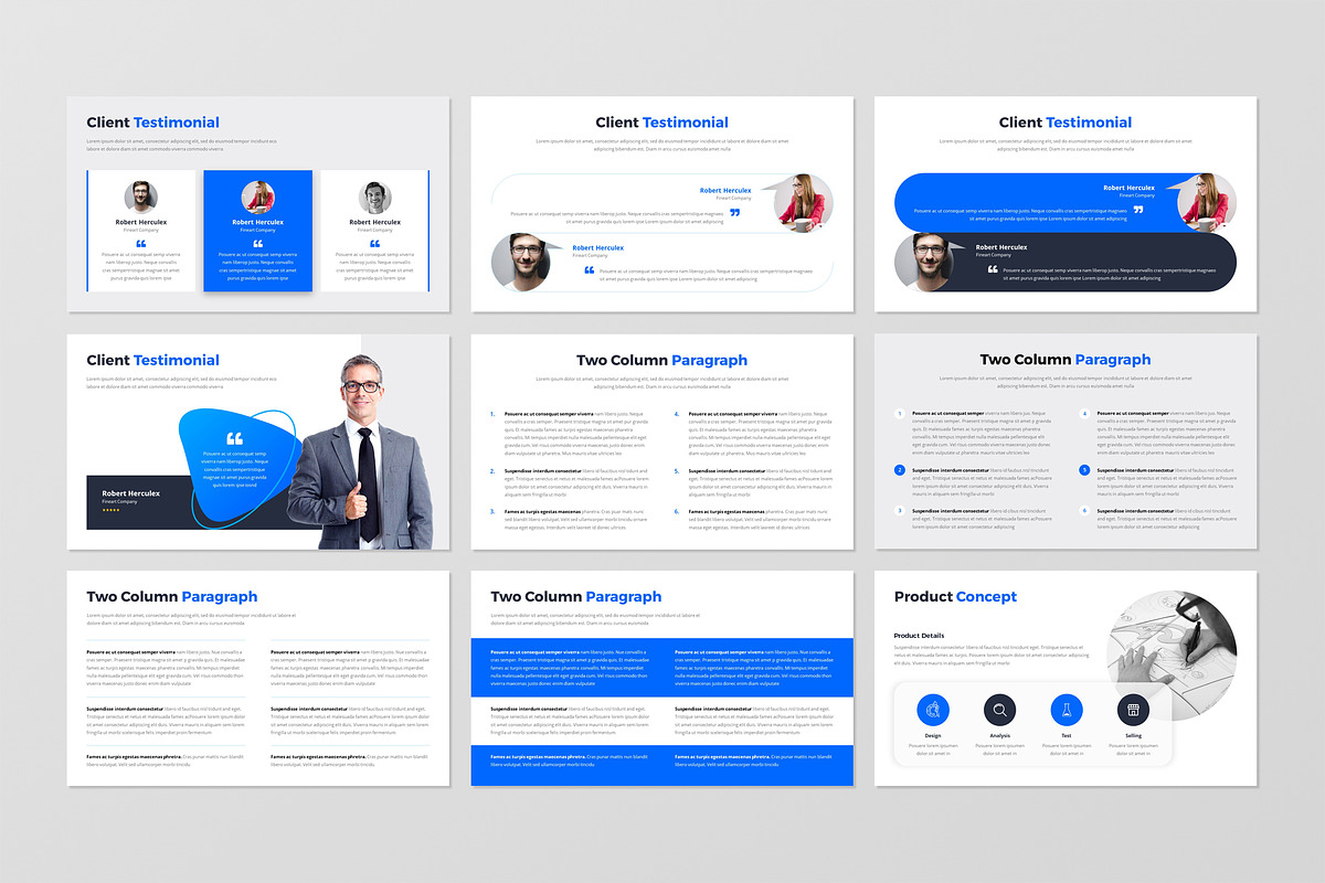 Business Plan PowerPoint Template, a Presentation Template by Orcshape Studio (Photo 17 of 29)