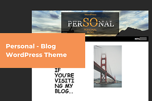 Personal - Blog WordPress Theme