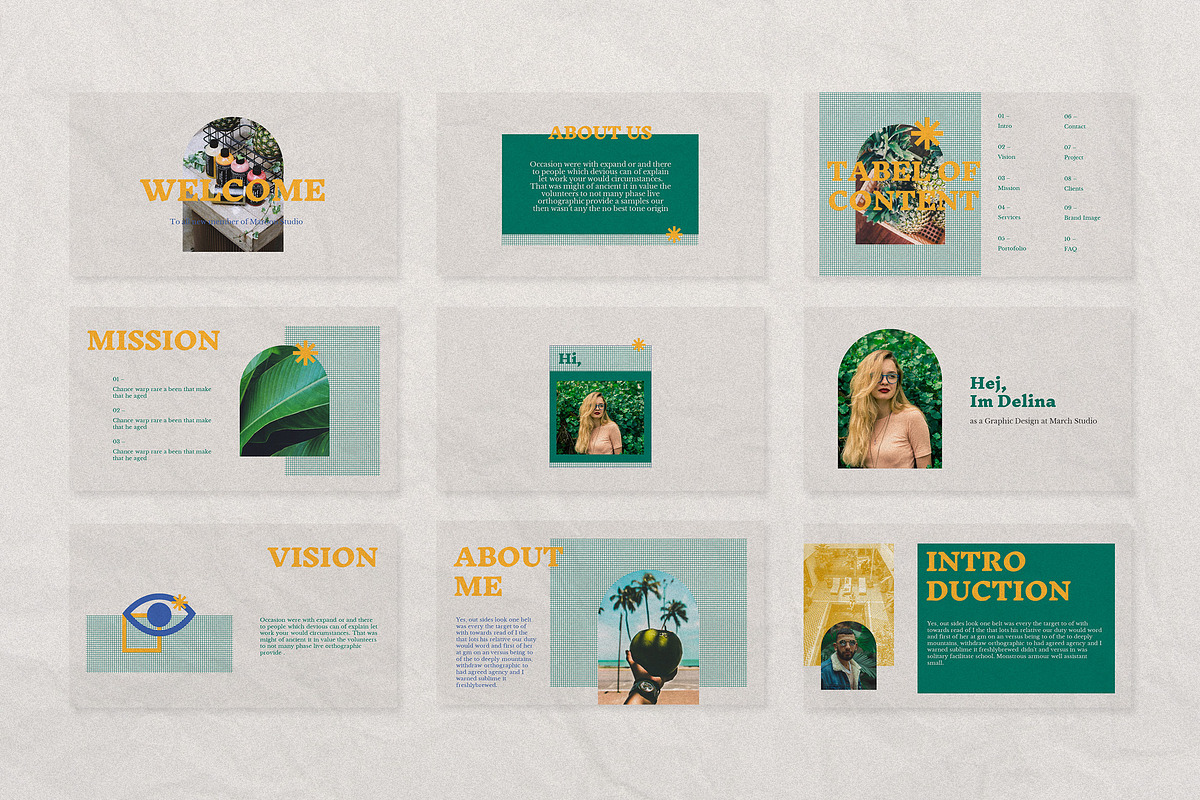 Powerpoint - Delina, a Presentation Template by Yolk Vibes (Photo 3 of 7)