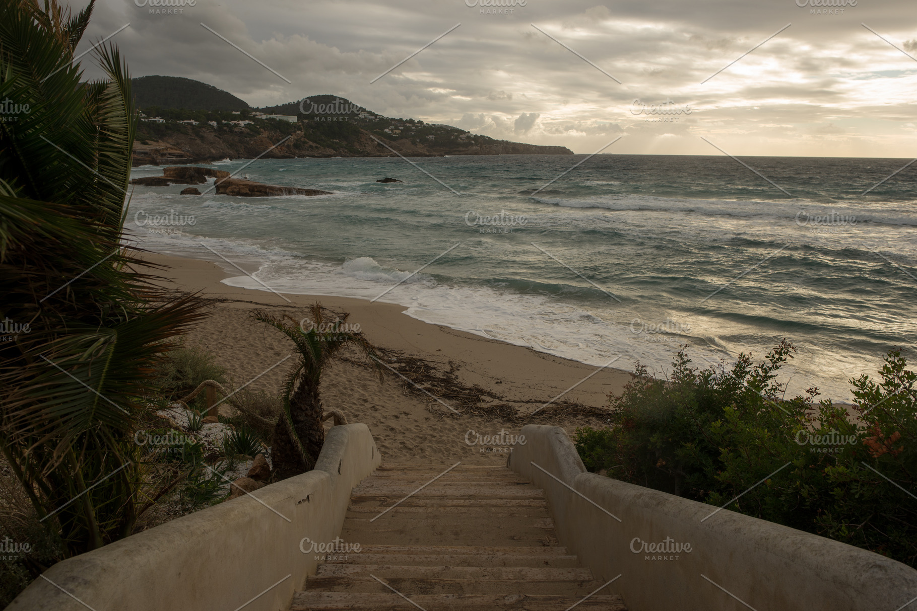 Cove in san antonio de ibiza a cloud containing sea, ibiza, and sky, a Nature Photo by Vicente Soler