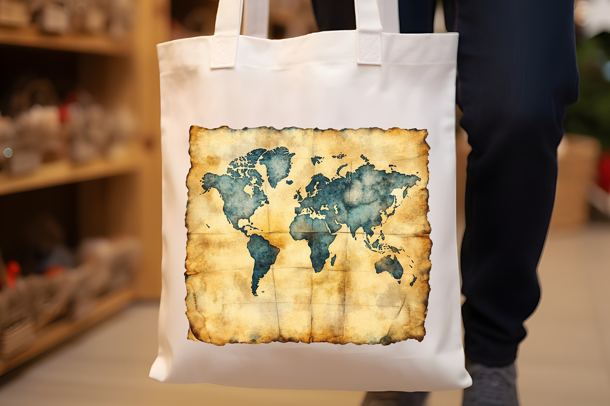 Old Maps Clipart, an Illustration by Rose Art (Photo 4 of 7)