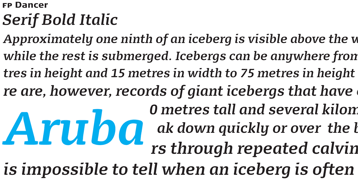 FP Dancer Serif, a Slab Serif Font by Fontpartners (Photo 6 of 7)