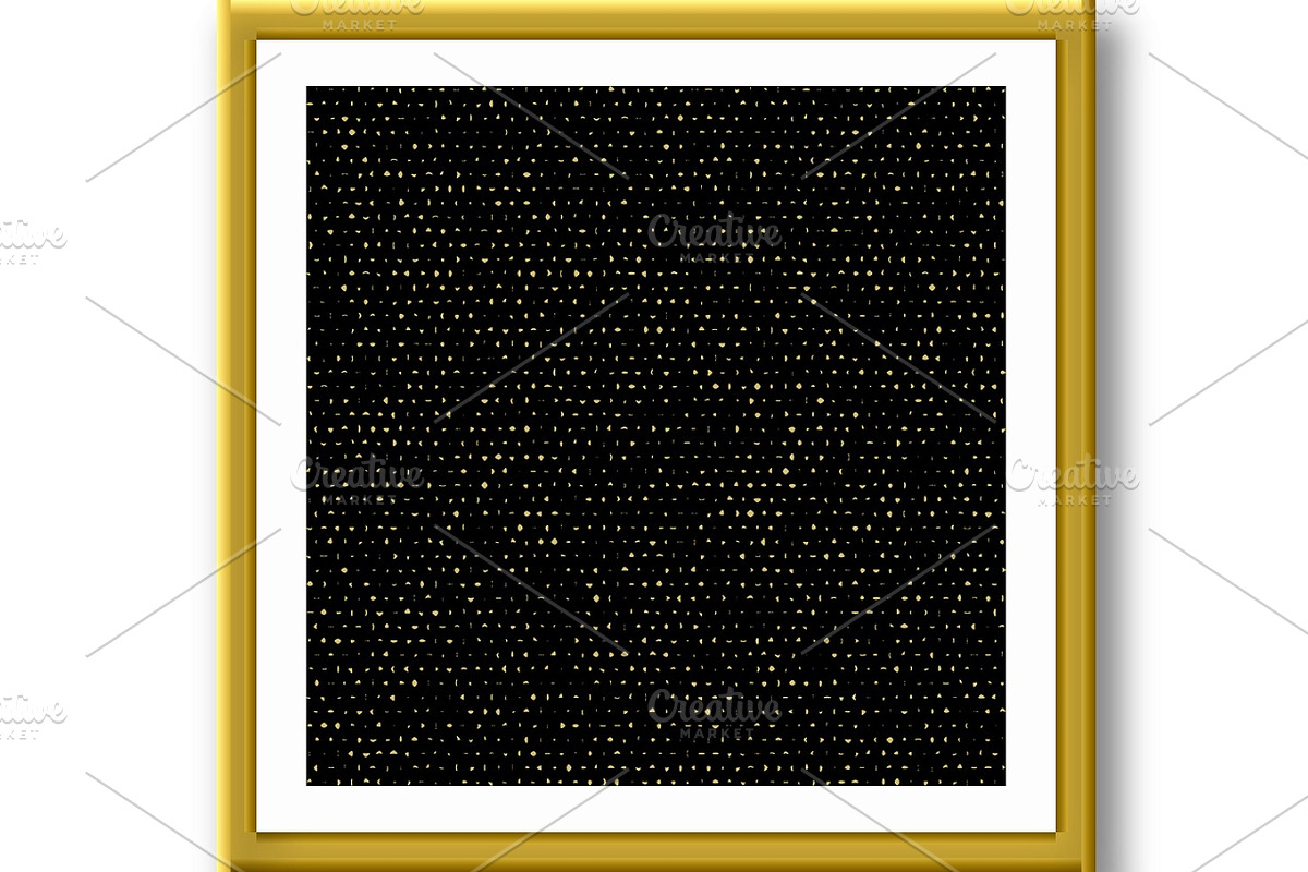 Geometric Seamless Vector Splashes, a Decorative Illustration by FineArtStudio (Photo 2 of 3)