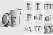 Scattered Paper Cups Mockup, a Packaging Mockup by pixelmock (Thumbnail 3 of 18)