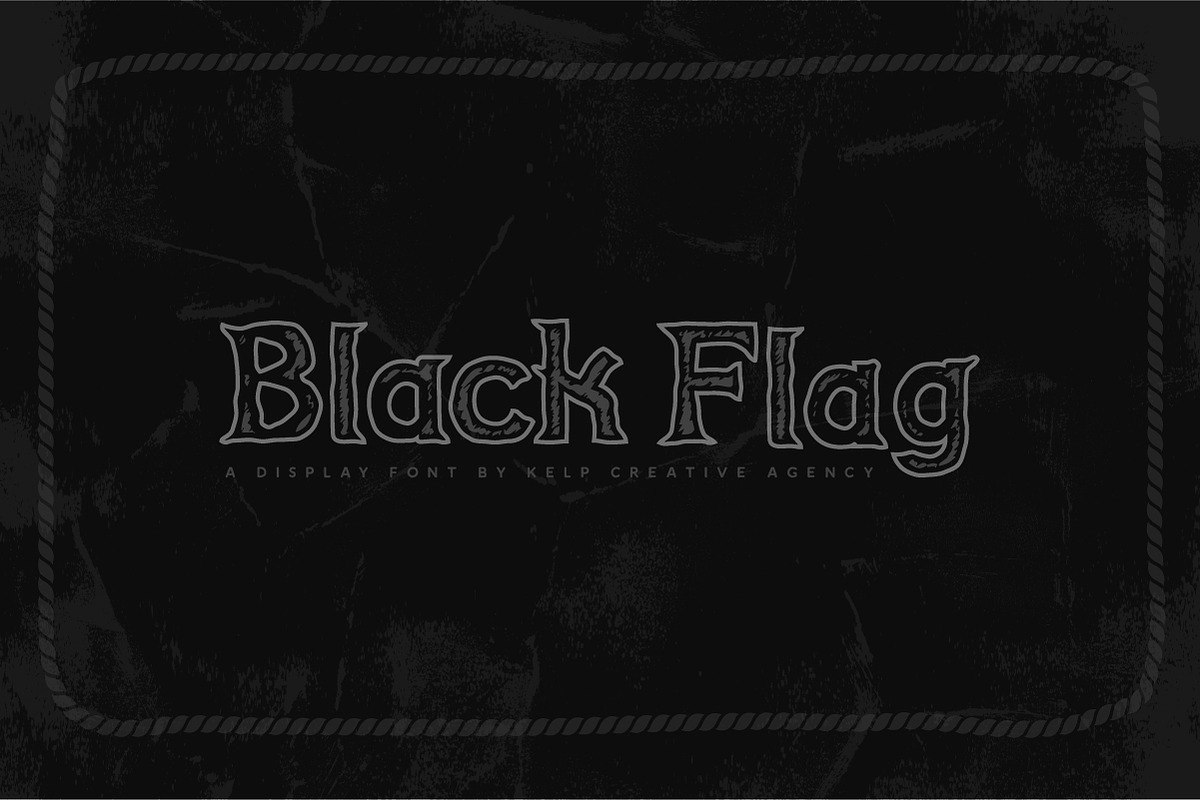 BlackFlag Typeface, a Font by Kelp Creative (Photo 1 of 7)