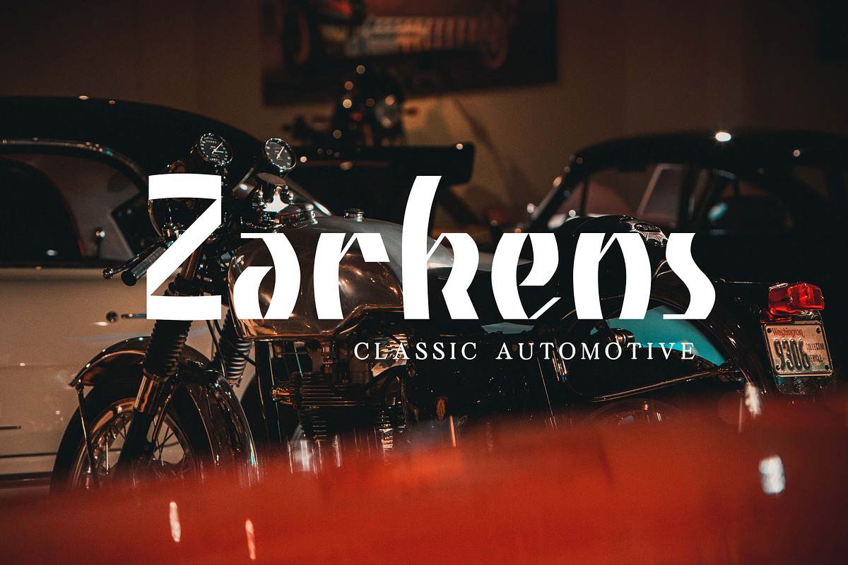 Oscarios - Stylish Display Font, a Sans Serif Font by Attractype (Photo 4 of 12)