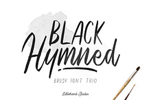Black Hymned - Font Trio