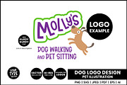 Jumping Dog Logo PNG Illustration, an Animal Illustration by Little Type Factory (Thumbnail 2 of 5)