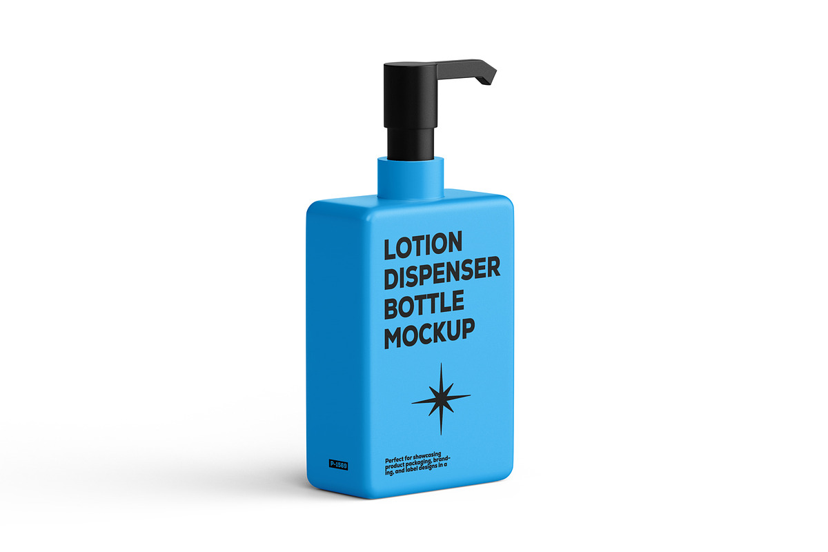 Lotion Dispenser Bottle Mockup, a Household Mockup by Ram Studio LLC (Photo 2 of 16)