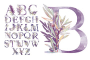 Olive Alphabet and compositions, a Decorative Illustration by Shabbypie (Thumbnail 3 of 8)