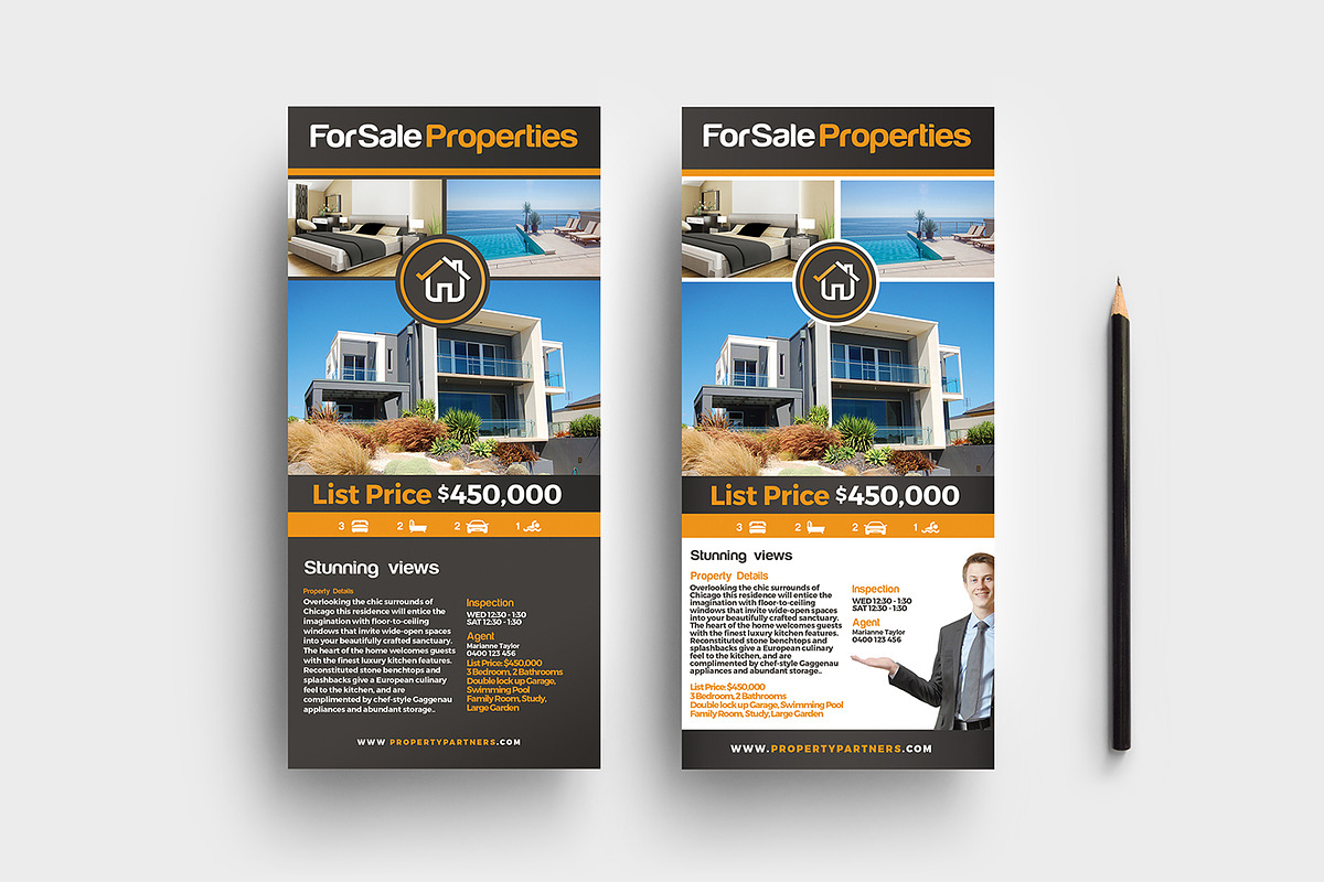 Real Estate Brochure Template Pack, a Brochure Template by BrandPacks (Photo 11 of 16)