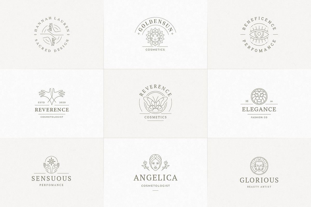 36 Elegant Logo Templates | Canva, a Branding & Logo Template by Vasya Kobelev (Photo 7 of 10)