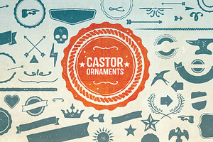 Castor Ornaments