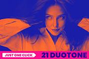 21 Duotone Effects, an Action Add-On by PSD Action (Thumbnail 17 of 22)
