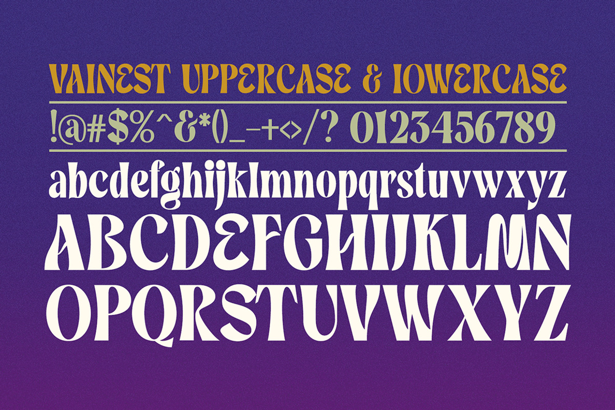Vainest, a Serif Font by Gatype (Photo 8 of 9)