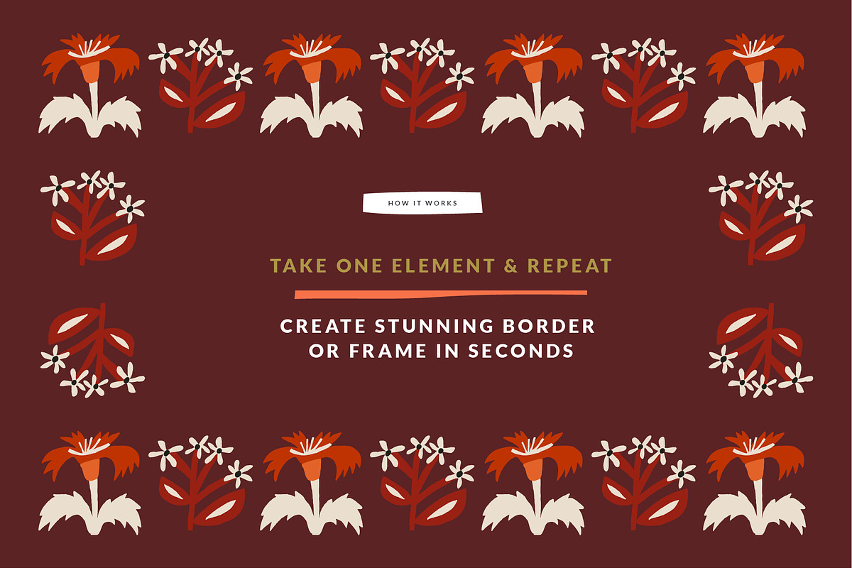 Autumn Blocks Fall Elements Clipart, a Seasonal Illustration by Olia (Photo 14 of 28)