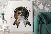 Dog's Photo Frames for Photoshop, an Object Graphic by BrownLeopard (Thumbnail 5 of 5)