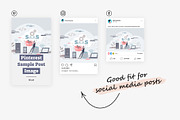 18 Web Technology Concepts, a Person Illustration by VectorMine (Thumbnail 6 of 8)